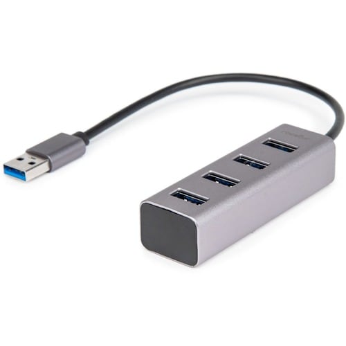 Rocstor Portable 4 Port Hub USB-A to 4x USB-A SuperSpeed USB 3.0 - Rocstor Premium Portable 4 Port SuperSpeed USB 3.0 Hub 