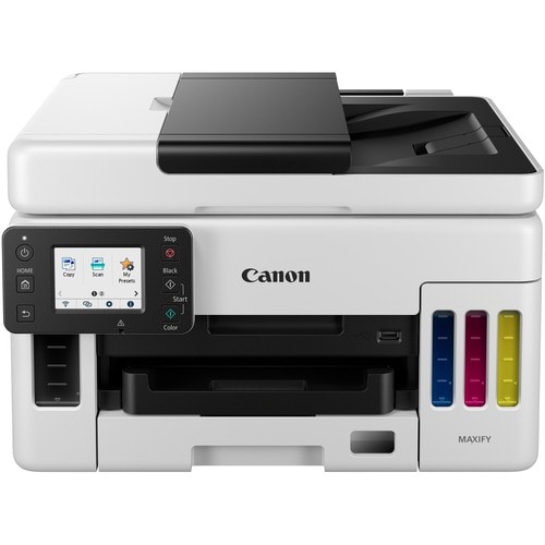 Canon MAXIFY GX6021 Wireless Inkjet Multifunction Printer - Color - Copier/Printer/Scanner - 12 ppm Mono/12 ppm Color Prin