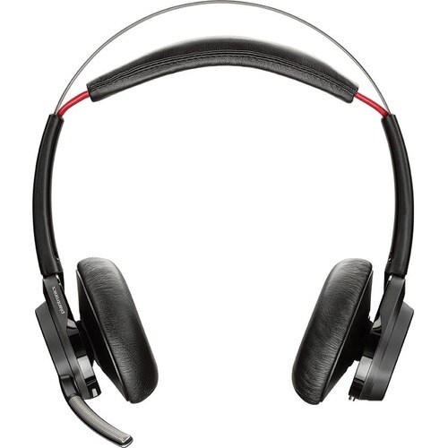 Plantronics Voyager Focus UC B825-M 无线 头戴式 立体声 耳机 - 双声道 - 头戴护耳式 - 4500 cm - 蓝牙