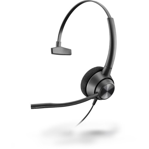 Plantronics EncorePro 310 有线 头戴式 Mono 耳机 - 单声道 - 上耳式 - 32 欧姆 - 50 Hz 到 8 kHz - 降噪, 单向 麦克风 - 降噪 - 快速断开连接