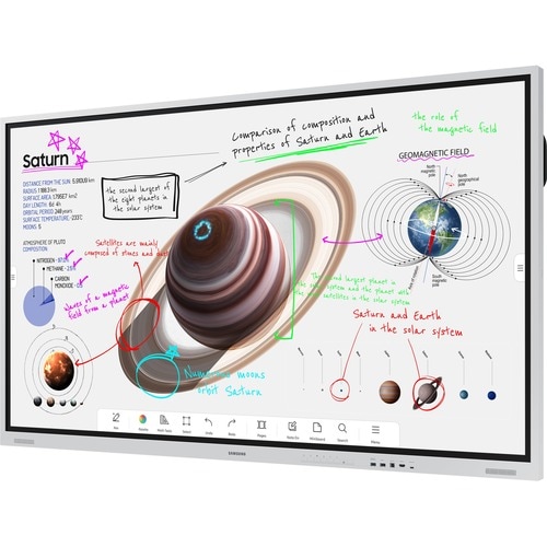 Samsung 85" Flip Pro WMB Interactive Display - 85" LCD - 3.50 GB - Infrared (IrDA) - Touchscreen - 16:9 Aspect Ratio - 384