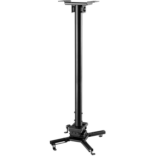 Fixation au plafond Neomounts CL25-550BL1 pour Projecteur - Noir - Réglable en hauteur - 35 kg Max