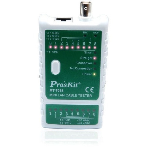 4XEM's Professional RJ-45 RJ-11 BNC Cable configuration Network Tester - 4XEM's Professional RJ-45 RJ-11 BNC Cable configu