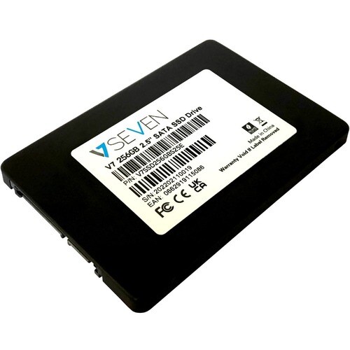 V7 Solid State-Laufwerk - 2,5" Intern - 256 GB - SATA (SATA/600) - Notebook Unterstütztes Gerät - 520 MB/s Maximale Lesege