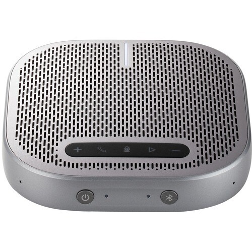 ViewSonic VB-AUD-201 Portable Wireless Conference Speakerphone with 360 Omnidirectional Sound Pickup, Reverse Charging, Bl