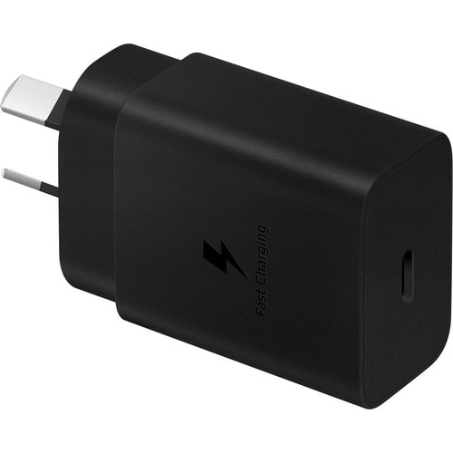 Samsung Wall Charger for Fast Charging (15W) - 15 W - 120 V AC, 230 V AC Input - 9 V DC, 5 V DC Output - 1.67 A - Black
