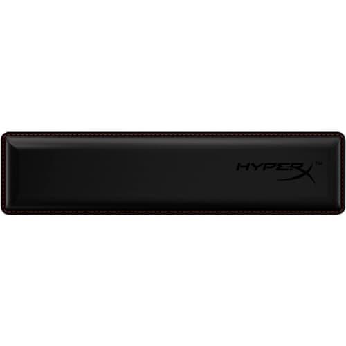 HyperX Wrist Rest - Textured - Black - Natural Rubber, Memory Foam - Anti-slip, Anti-fray