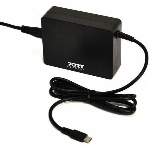 Port Connect 90 W AC Adapter - 1 Pack - Universal Adapter - For PC, MAC, Tablet PC, Smartphone, Notebook, MacBook - 120 V 