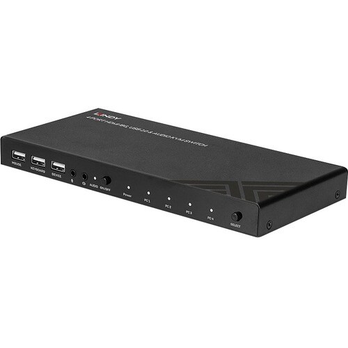 LINDY KVM-Switchbox - 4 Computer - 1 Lokaler Benutzer(n) - 4096 x 2160 - 7 x USB - USB 2.0 - 5 x HDMI - Rackmount