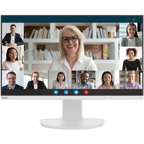 Monitor LCD NEC Display MultiSync EA242F 609,6 mm (24,0") Class Full HD - 16:9 - Bianco - 61 cm (24") Viewable - Tecnologi