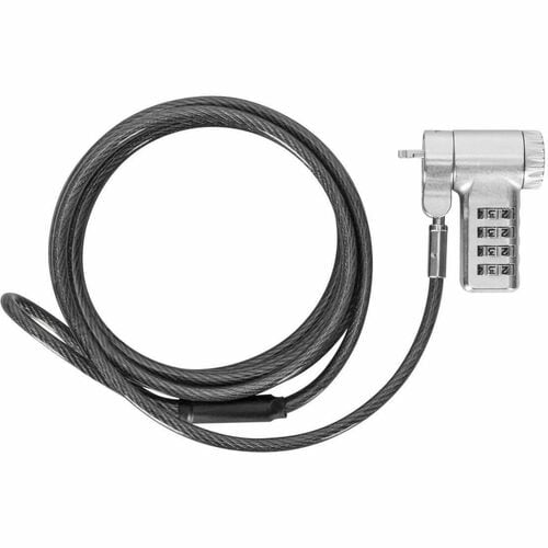 Targus DEFCON ASP96GLX-25S Kabelschloss Für Monitor, Notebook, Docking Station, Computer, Telefon - 1,98 m Kabel - 4 Ziffe