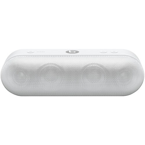 Beats by Dr. Dre Pill+ 2.1 便携式 蓝牙 扬声器系统 - 白 - 近场通讯 - 可充电电池 - Apple Dock/Lightning 连接器