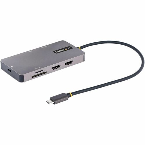 StarTech.com USB 3.2 Gen. 1 (3.1 Gen. 1) Typ-C Docking Station für Tablet-PC, Notebook - Speicherkartenleser - SD, microSD