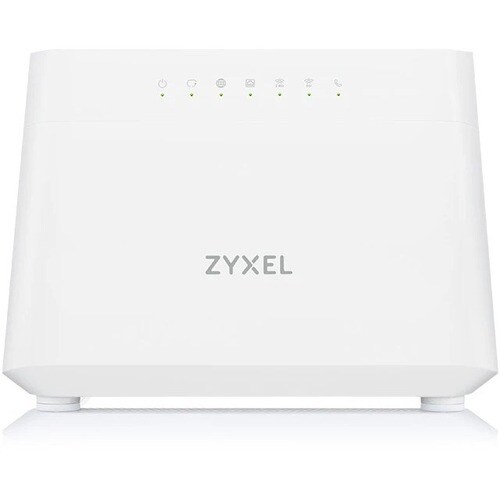 ZYXEL DX3301-T0 Wi-Fi 6 IEEE 802.11ax Ethernet, VDSL2, DSL, ADSL, ADSL2, ADSL2+, VDSL Modem/Wireless Router - Dual Band - 