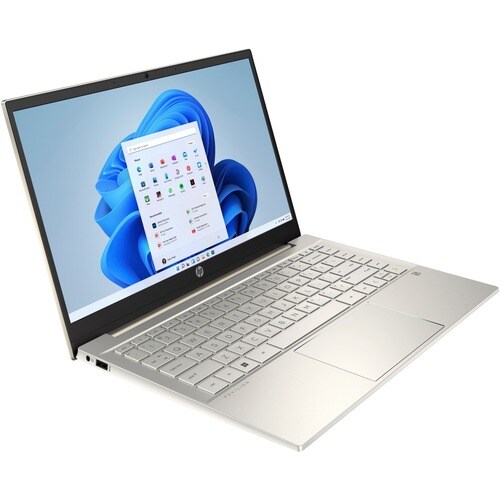 HP Pavilion 14-eh0101TU 35.6 cm (14") 笔记本电脑 - 2.8K - Intel Core i5 i5-12500H - 16 GB - 512 GB SSD - 暖金色 - Intel 芯片 - 1366 