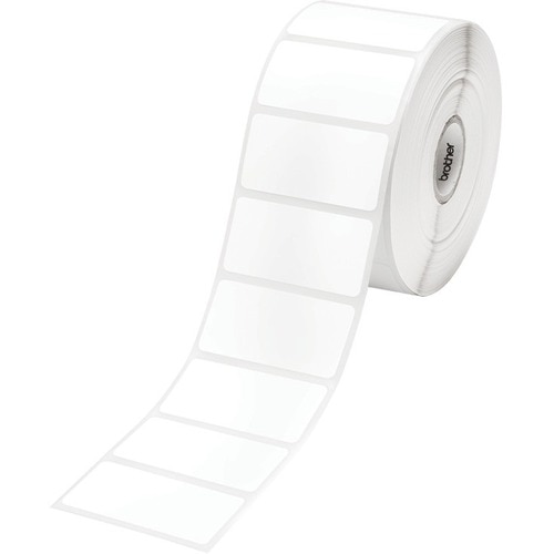 Brother Multipurpose Label - 25 mm Width x 55 mm Length - Rectangle - Direct Thermal - Clear - 2800 / Roll