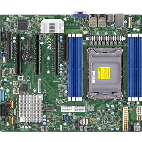 Supermicro X12SPI-TF Server-Motherboard - Intel C621A Chipsatz - Sockel LGA-4189 - Intel-Optane-speicherbereit - ATX - Xeo