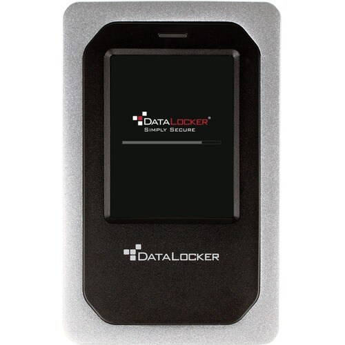 DataLocker Tragbar Festplatte - Extern - 2 TB - TAA-konform - USB 3.2 Typ C - 5400U/Min - 256-bit Verschlüsselungsstandard
