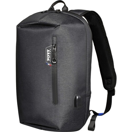 Port San Francisco Carrying Case (Backpack) for 25.4 cm (10") to 39.6 cm (15.6") Notebook - Grey - Water Proof Zipper, Wat