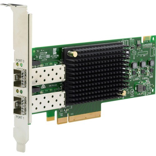 HPE SN1700E Fibre Channel Host Bus Adapter - Plug-in Card - PCI Express 4.0 - 2 x Total Fibre Channel Port(s) - 2 x Total 