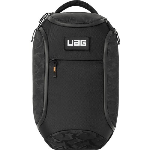 Urban Armor Gear Cover Case (Backpack) for 16" Notebook - Black Midnight Camo - Weather Resistant - Shoulder Strap, Chest 