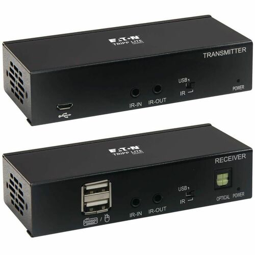 Tripp Lite series KVM-Extender - Kabel - TAA-konform - 2 Computer - 70,10 m Reichweite - 4K - 3840 x 2160 Maximale Videoau