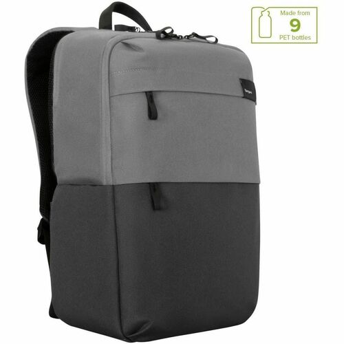 Targus Sagano EcoSmart TBB634GL Carrying Case (Backpack) for 39.6 cm (15.6") to 40.6 cm (16") Notebook - Grey - Drop Resis