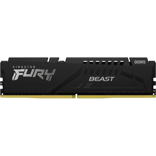 Kingston Fury Beast 32GB DDR5 SDRAM Memory Module - For Motherboard - 32 GB (1 x 32GB) - DDR5-5600/PC5-44800 DDR5 SDRAM - 