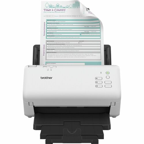 Brother ADS-4300N Einzugsscanner - 600 dpi Optische Auflösung - 48-bit Farbtiefe - 8-bit Graustufen - USB