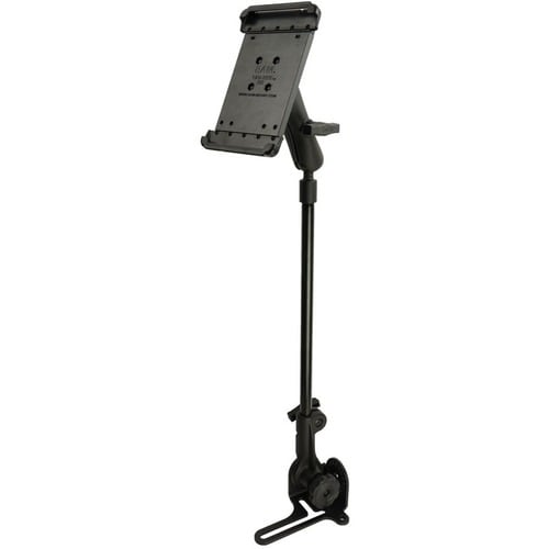 RAM Mounts Pod HD Vehicle Mount for Tablet - Height Adjustable - 7" to 8" Screen Support - 4 lb Load Capacity - Rugged - P