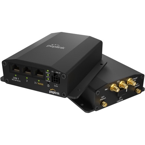 Pepwave BR1 Mini Wi-Fi 5 IEEE 802.11ac 1 SIM Ethernet, Cellular Modem/Wireless Router - 3G - HSPA+, DC-HSPA+, LTE - Dual B