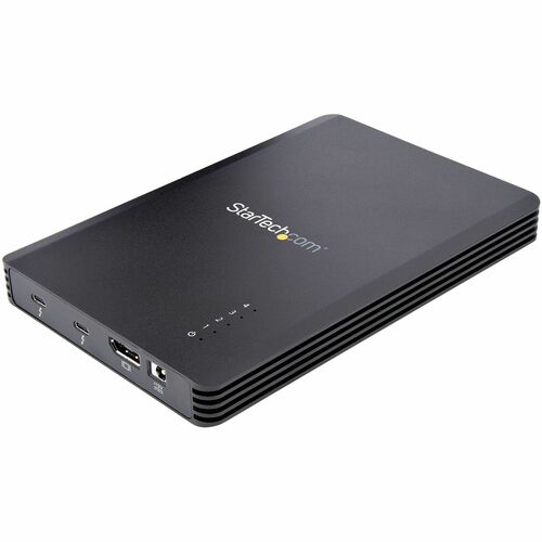 StarTech.com 4 Bay Thunderbolt 3 NVMe Enclosure, For M.2 NVMe SSD Drives, 1x DisplayPort Video and 2x TB3 Downstream Ports