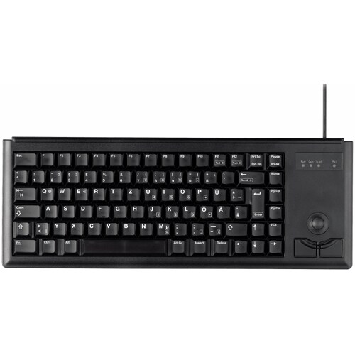 CHERRY G84-4400 Keyboard - Cable Connectivity - USB Interface - German - Black - 84 Key(s)