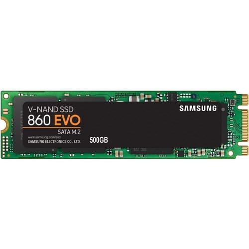 Samsung-IMSourcing 860 EVO 500 GB Solid State Drive - M.2 2280 Internal - SATA (SATA/600) - 550 MB/s Maximum Read Transfer