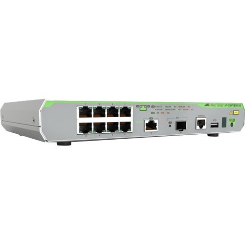 Allied Telesis CentreCOM GS970EMX GS970EMX/10 9 Ports Manageable Layer 3 Switch - Gigabit Ethernet, 10 Gigabit Ethernet - 