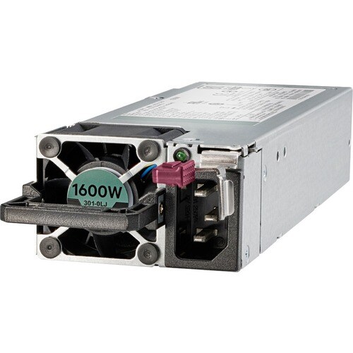 HPE Power Supply - 1.60 kW - Flex Slot, Hot-pluggable - 230 V AC, 48 V DC Input - 94% Efficiency