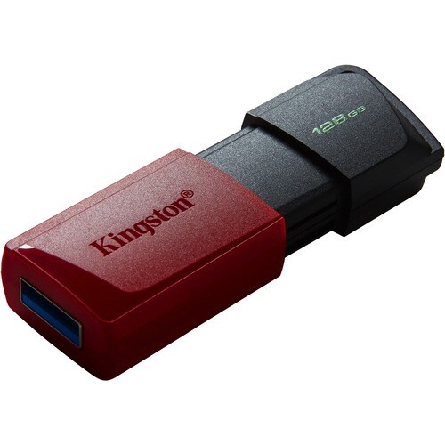 Kingston Technology DataTraveler 128GB USB3.2 Gen1 Exodia M (Black + Red). Capacity: 128 GB, Device interface: USB Type-A,