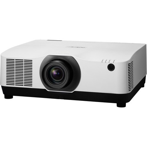 NEC Display PA1004UL 3D Ready 3LCD Projector - 16:10 - White - 1920 x 1200 - Front, Ceiling - 1080p - 20000 Hour Normal Mo