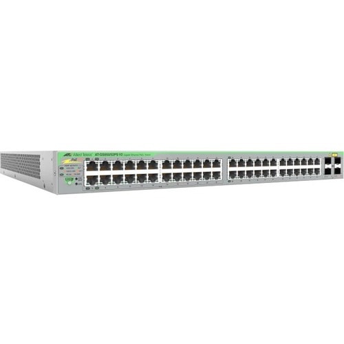 Allied Telesis GS950 V2 GS950/52PS V2 48 Ports Manageable Ethernet Switch - Gigabit Ethernet - 10/100/1000Base-T, 100/1000