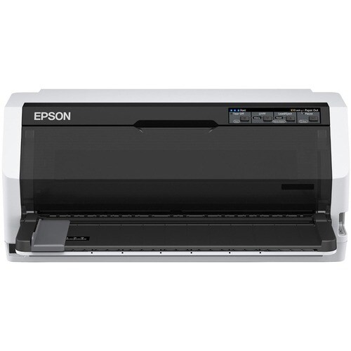 Epson LQ-780N 24-pin Dot Matrix Printer - Monochrome - 106 Column - 487 cps Mono - 360 x 180 dpi - USB - Parallel - Fast E