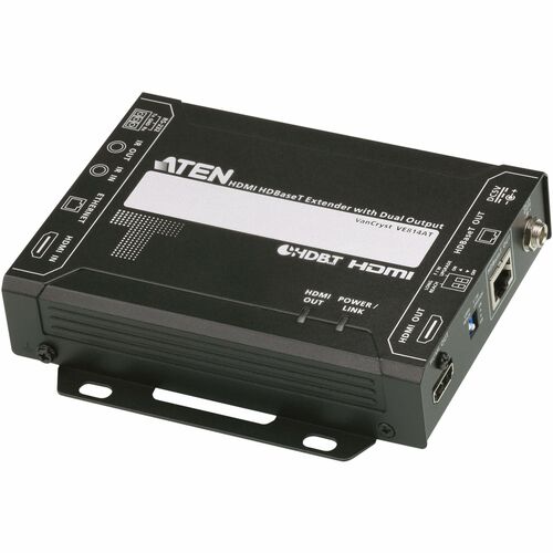 ATEN VanCryst VE814AT Video Extender Transmitter - Wired - 1 Input Device - 1 Output Device - 100 m RangeNetwork (RJ-45) -