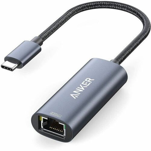 ANKER Refurbished Anker PowerExpand USB-C to 2.5 Gbps Ethernet Adapter - 1 × RJ-45 Network - Female - 1 × USB Type C - Male