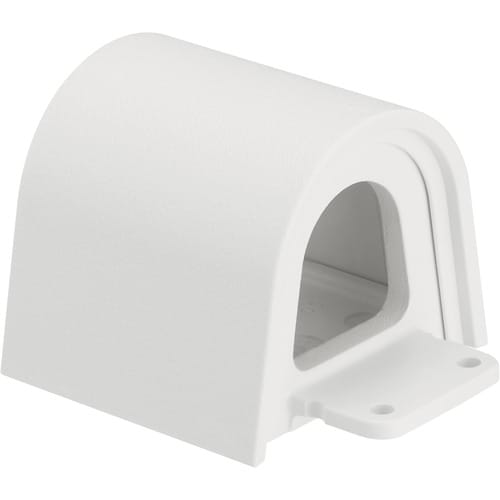 Hanwha Techwin Mounting Adapter for Network Camera - White - Aluminum, Polycarbonate
