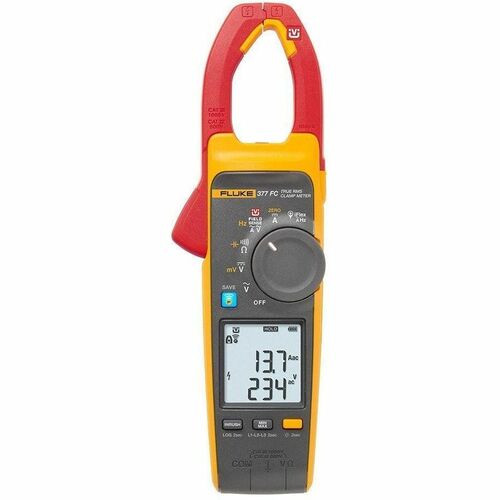 Fluke 377 FC Non-Contact Voltage True-RMS AC/DC Clamp Meter - 1000 V, 999.90 A AC - 1000 V, 999.90 A DC