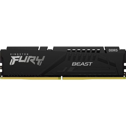 Kingston FURY Beast 16GB DDR5 SDRAM Memory Module - For Motherboard, Desktop PC - 16 GB (1 x 16GB) - DDR5-5600/PC5-44800 D
