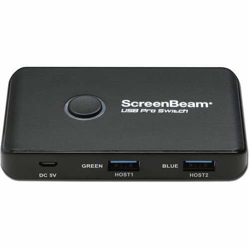 ScreenBeam SBUSBSW4EU USB Switch - USB 3.0 - Black - 6 Total USB Port(s) - 6 USB 3.0 Port(s) - Mac, PC