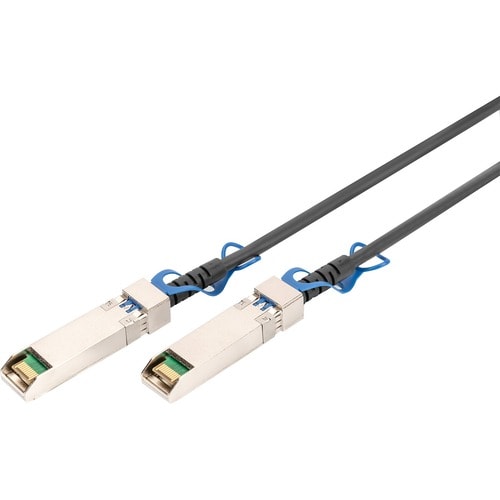 Digitus 5 m Twinaxial Network Cable for Network Device, Switch, Computer, Storage Array - 1 - First End: 1 x 20-Pin SFP28 