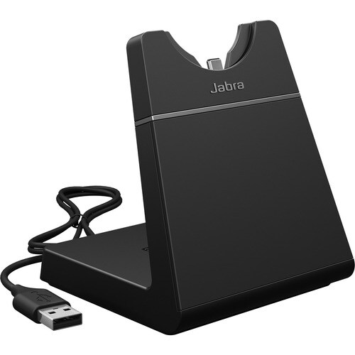 Jabra Wired Cradle for Wireless Headset - USB Type A - Black