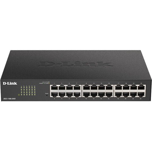 D-Link DGS-1100 DGS-1100-26MPV2 24 Anschlüsse Verwaltbar Ethernet-Switch - Gigabit-Ethernet - 1000Base-T, 1000Base-X - 2 U