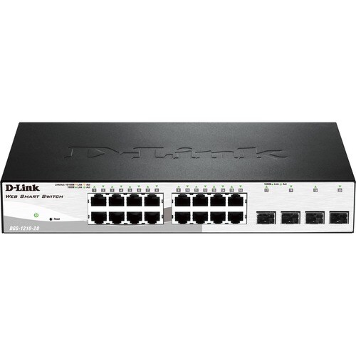 D-Link DGS-1210 DGS-1210-20 16 Anschlüsse Verwaltbar Ethernet-Switch - Gigabit-Ethernet - 1000Base-X, 10/100/1000Base-T - 